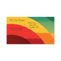 Semicírculos em cores vivas