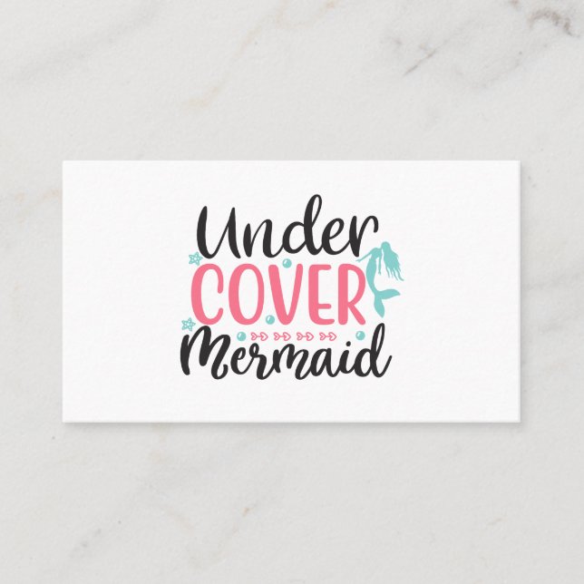 Cartão De Visita Sereia infiltrada (Frente)