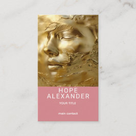 Cartão De Visita Serenidade do ouro