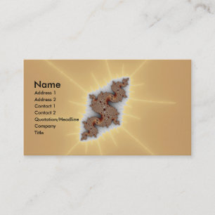 Cartão De Visita Serpus - Arte Fractal