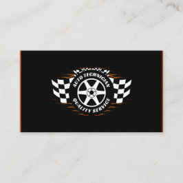 Cartão De Visita Serviço de Compro Mecânico de Reparo Automático de