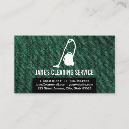 Cartão De Visita Serviço de Limpeza