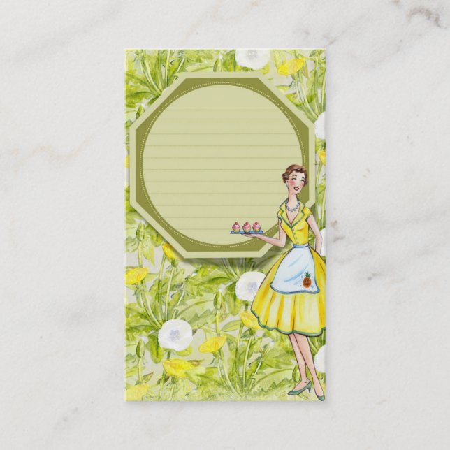 Cartão De Visita Serviço de Limpeza Profissional Moderno (Frente)