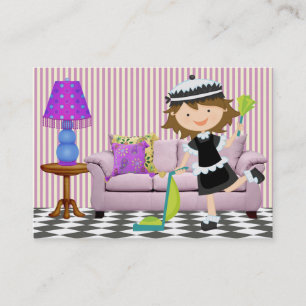 Cartão De Visita Serviço de limpeza - SRF