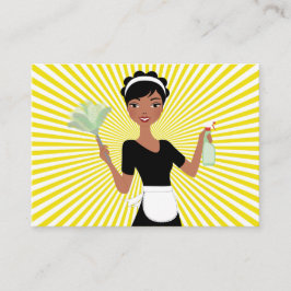 Cartão De Visita Serviço de limpeza - SRF