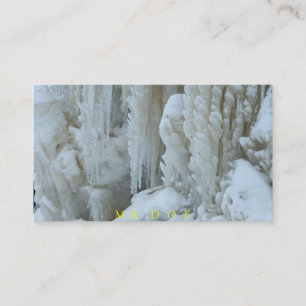 Cartão De Visita Serviço de refrigeração de ar condicionado de d