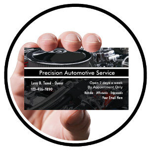 Cartão De Visita Serviço de Reparo Automotivo