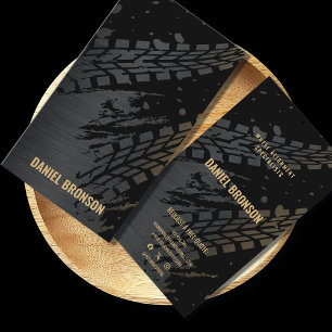 Cartão De Visita Serviço de Reparo Mecânico Automático de Automóvei