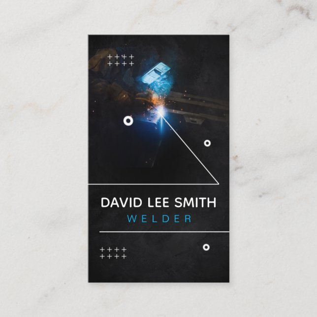 Cartão De Visita Serviço de soldadura/soldadura (Frente)