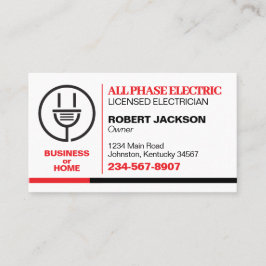 Cartão De Visita Serviço Eletrônico