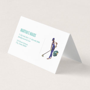 Cartão De Visita Serviço Maid