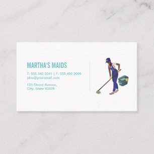Cartão De Visita Serviço Maid