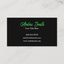 Cartão De Visita Serviço moderno e limpo de assistência a crianças