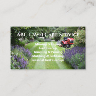 Cartão De Visita Serviço Premium Lawnpro