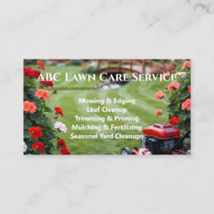 Cartão De Visita Serviço Premium Lawnpro
