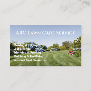 Cartão De Visita Serviço Premium Lawnpro