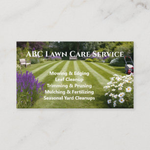Cartão De Visita Serviço Premium Lawnpro