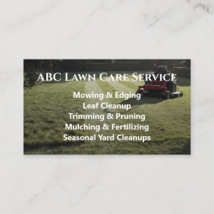 Cartão De Visita Serviço Premium Lawnpro