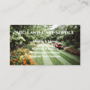 Cartão De Visita Serviço Premium Lawnpro