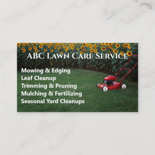 Cartão De Visita Serviço Premium Lawnpro
