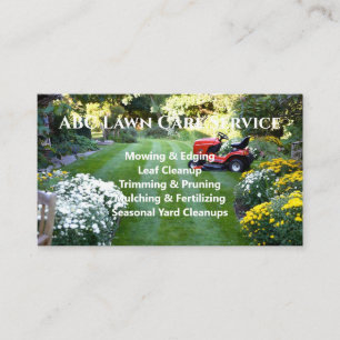 Cartão De Visita Serviço Premium Lawnpro