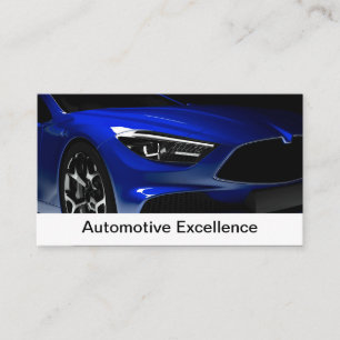 Cartão De Visita Serviços Automotivos Modernos Dois Lados