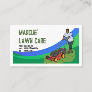 Cartão De Visita Serviços de assistência a instituições Landscaper 