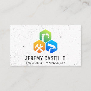 Cartão De Visita Serviços de construção de reparo em casa