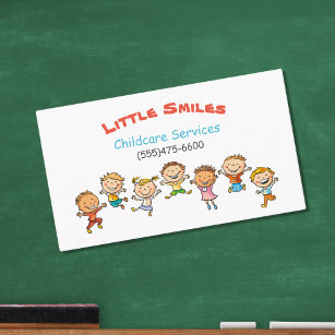 Cartão De Visita Serviços de creche infantil
