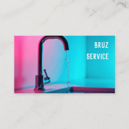 Cartão De Visita Serviços de encanamento