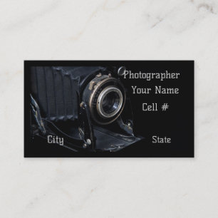 Cartão De Visita Serviços de Eventos de Fotografia
