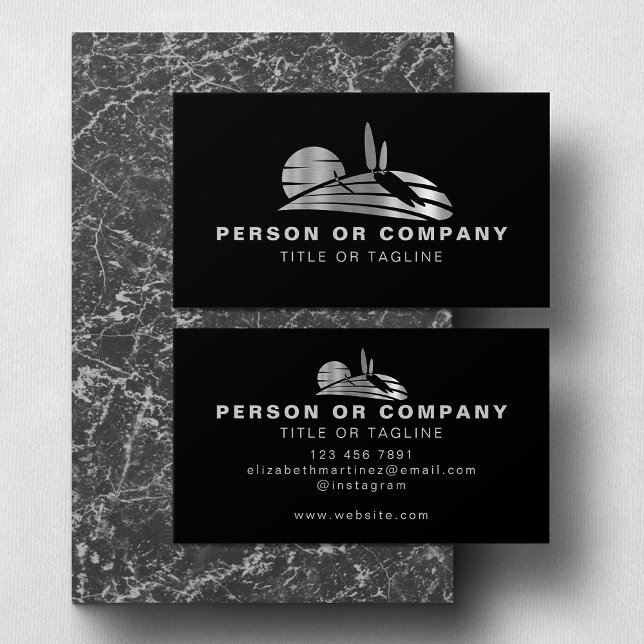 Cartão De Visita Serviços de jardinagem de jardinagem de jardinagem (Criador carregado)