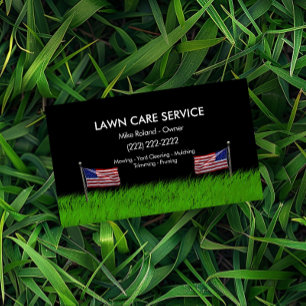 Cartão De Visita Serviços de Jardinagem Profissional Modernos