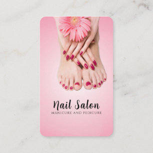 Cartão De Visita Serviços Salon