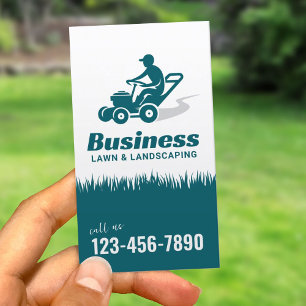Cartão De Visita Servidores Lawn & Landscaping