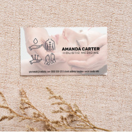 Cartão De Visita Sessão de Acupuntura | Cura Holística