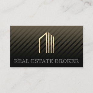 Cartão De Visita Setor financeiro Imobilizador
