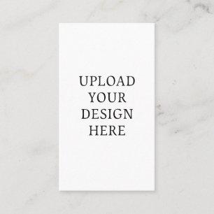 Cartão De Visita Seu Design de Upload Personalizado
