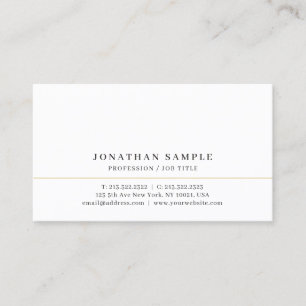 Cartão De Visita Seu Texto Personalizado Elegante Moderno Esbelto M