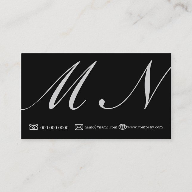 Cartão De Visita shape_profile_business (Frente)