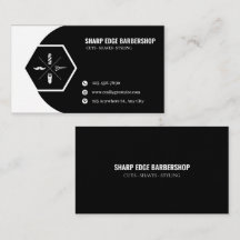 Cartão de Visita Sharp Edge Barbershop