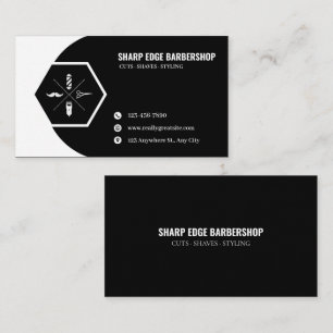 Cartão de Visita Sharp Edge Barbershop