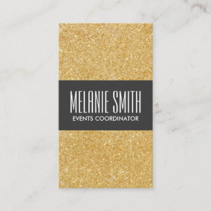 Cartão De Visita Shimmer Dourado Luxe