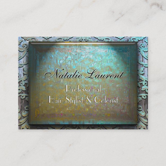 Cartão De Visita Shodenrock Chic Modern (Frente)