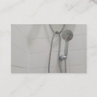 Cartão De Visita Shower bath bathroom business card