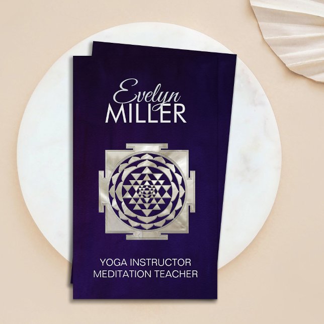 Cartão De Visita Shri Yantra - Sri Lanka - Shri Chakra (Criador carregado)