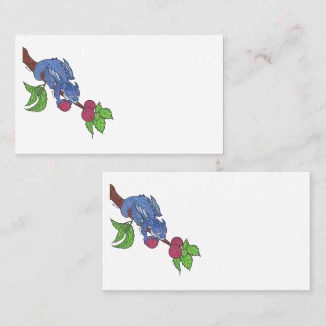 CARTÃO DE VISITA SHY DRAGON (Frente/Verso)