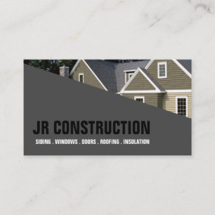 CARTÃO DE VISITA SIDING WINDOWS DOORS ROOFING INSULATION