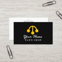 Símbolo de logotipo do compro de penhor modelo de 