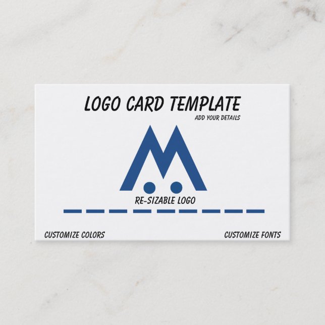 Cartão De Visita Símbolos de gráfico de piloto de drones (Frente)